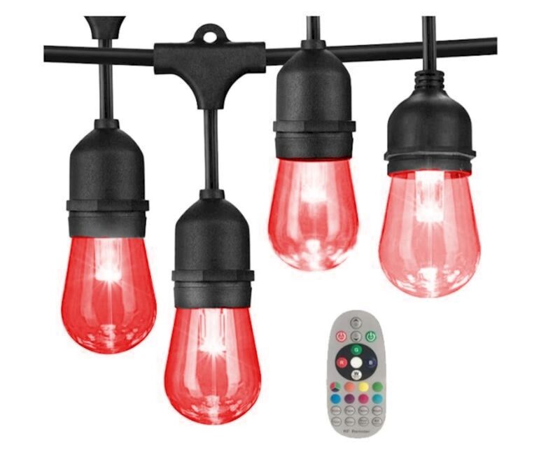 Prikkabel tuinfeest verlichting