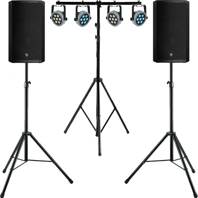 Licht en geluid huren kerstviering